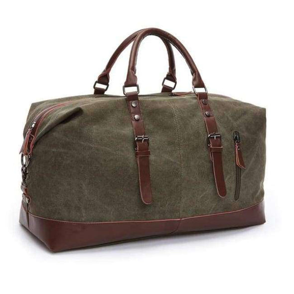 Canvas Stylish Leather Men Travel Bags - Love Travel Share