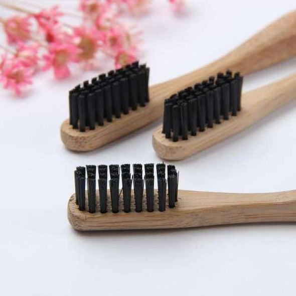 Natural Bamboo Charcoal Toothbrush - Love Travel Share