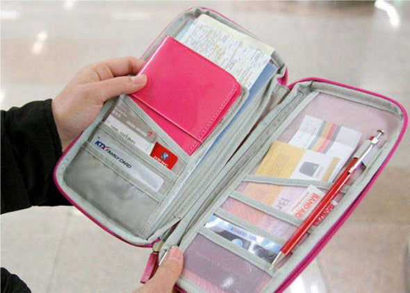 PREMIUM Travel Passport & Document Wallet - Love Travel Share