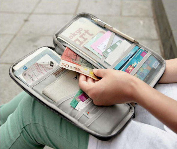PREMIUM Travel Passport & Document Wallet - Love Travel Share